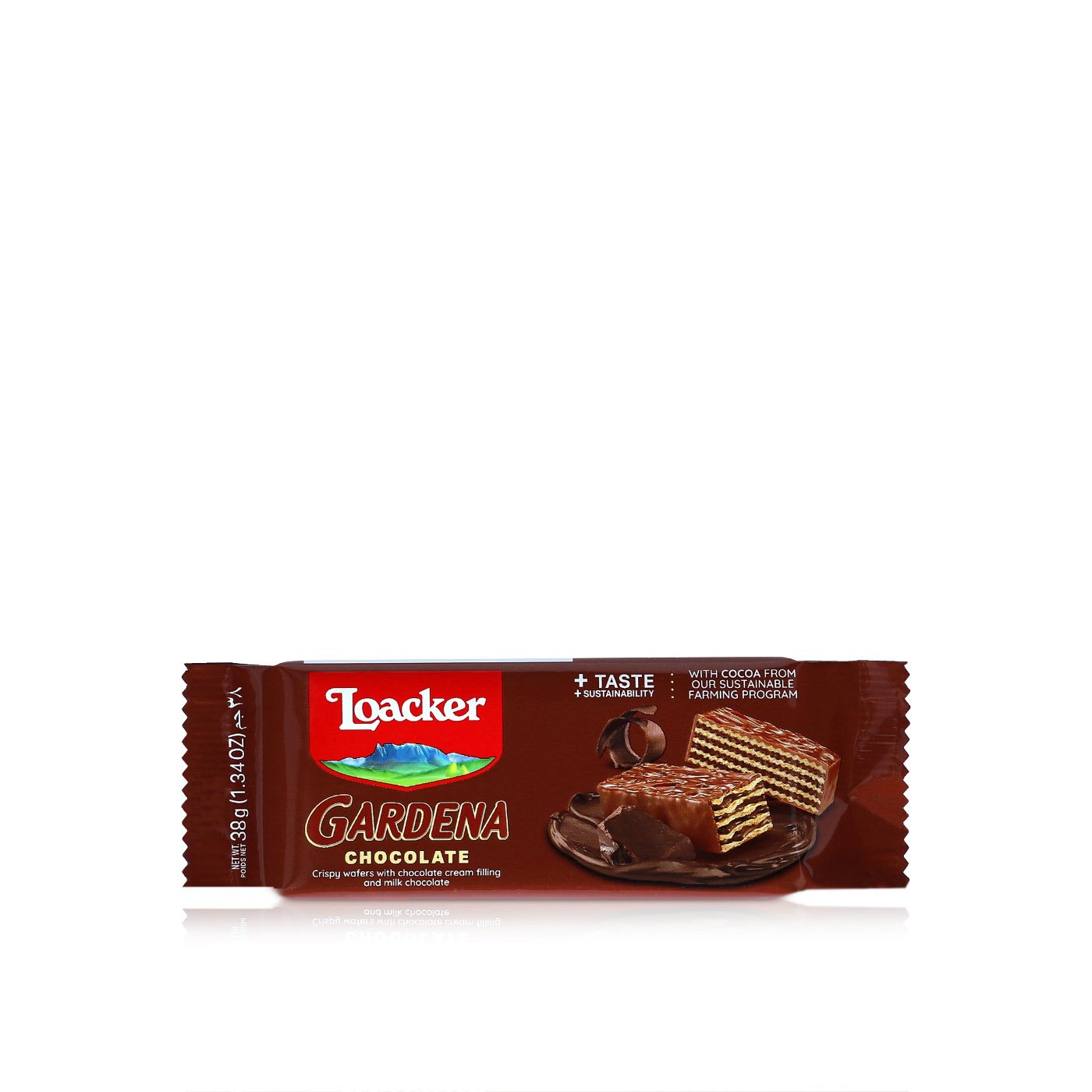 loacker gardena chocolate 83g