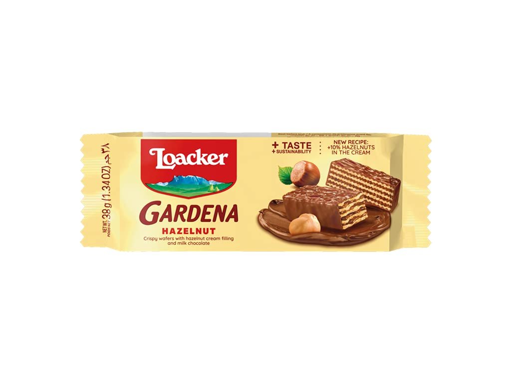 loacker gardena hazelnut 38g