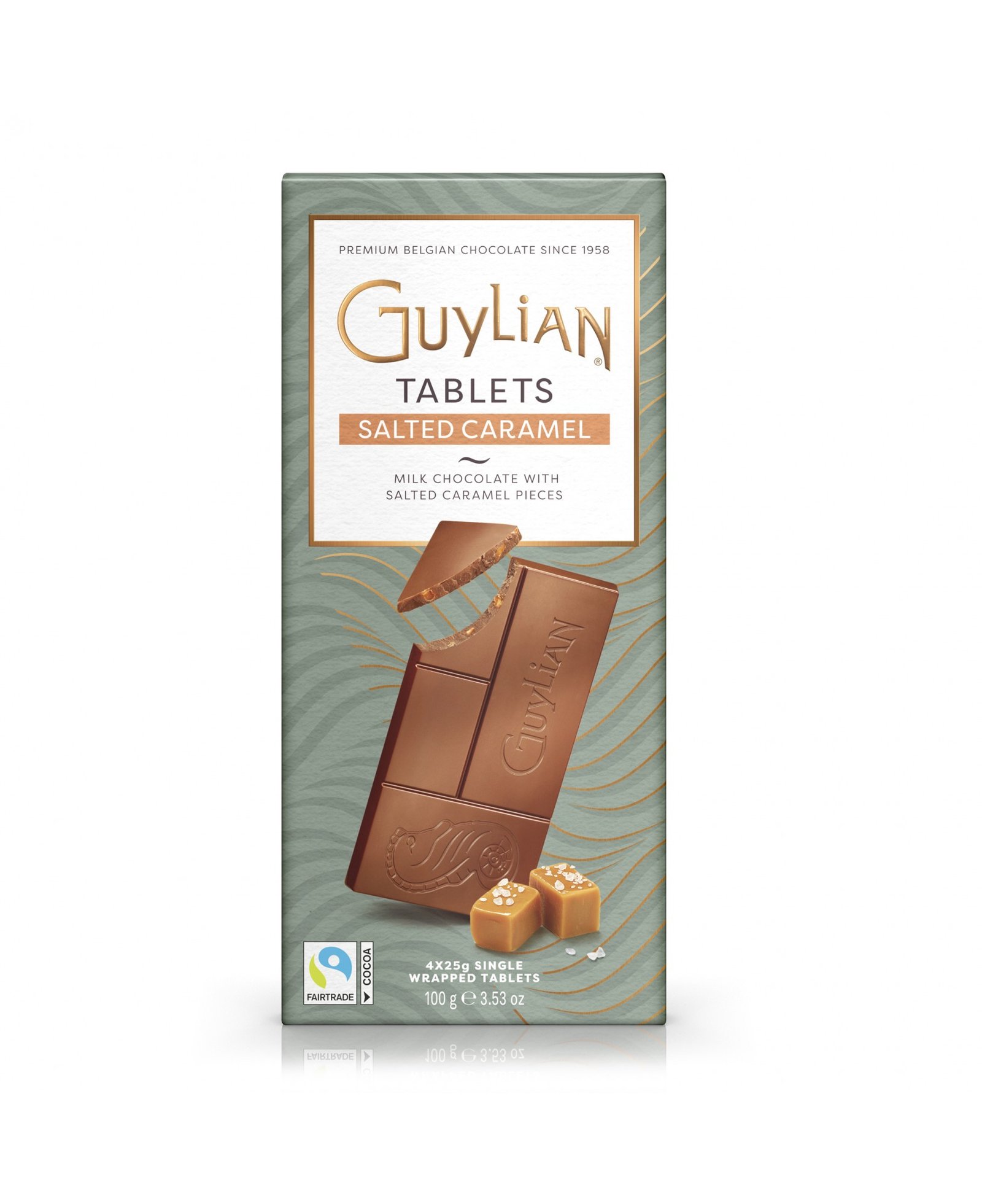 guylian tablets salted caramel 