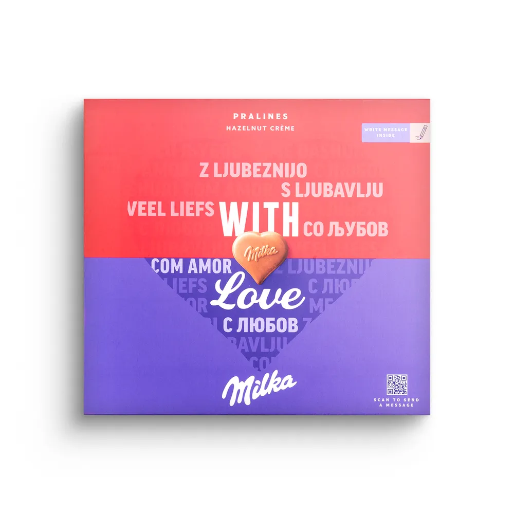 milka praline 110g