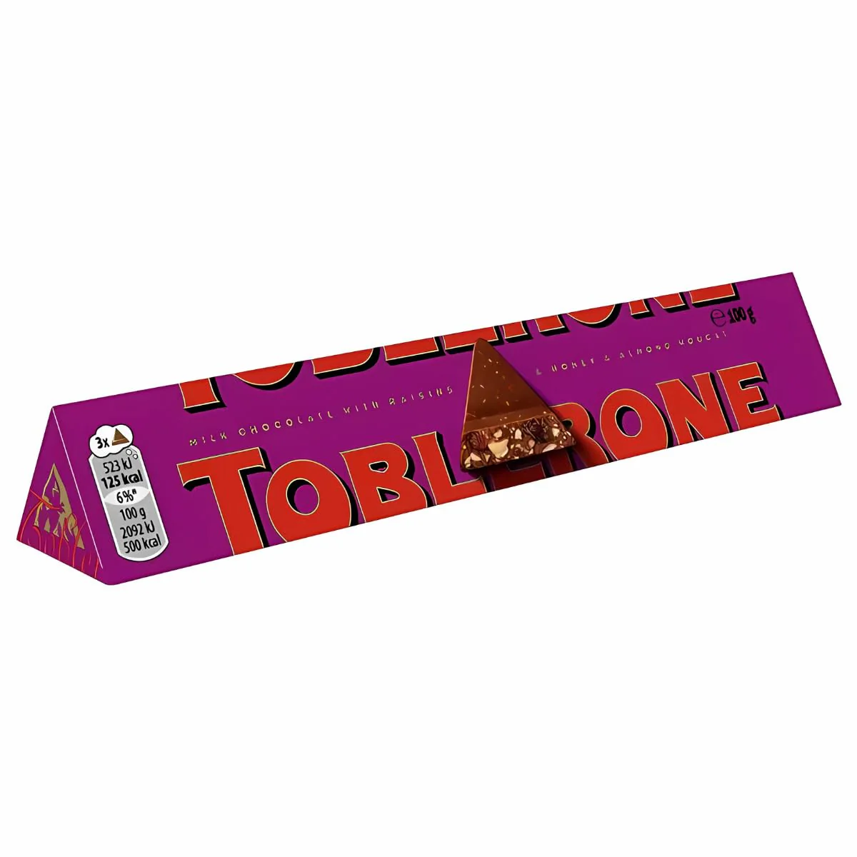 toblerone fruit and nut 