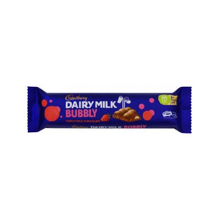 Cadbury Dairy Milk Bubbly strawberry 27g