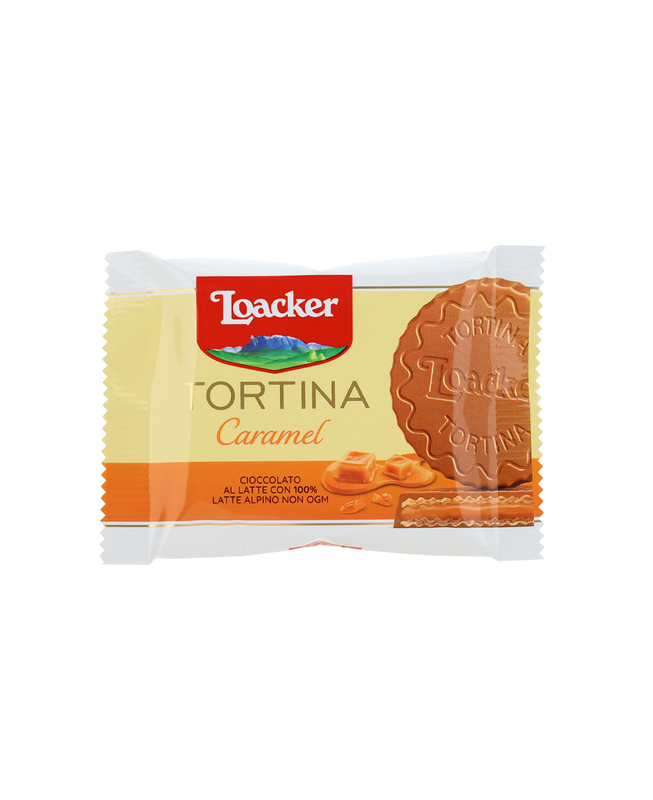 loacker tortina caramel 21g