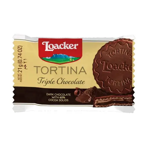 loacker tortina triple chocolate 