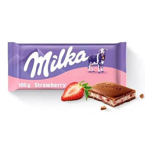 Milka Strawberry 100g