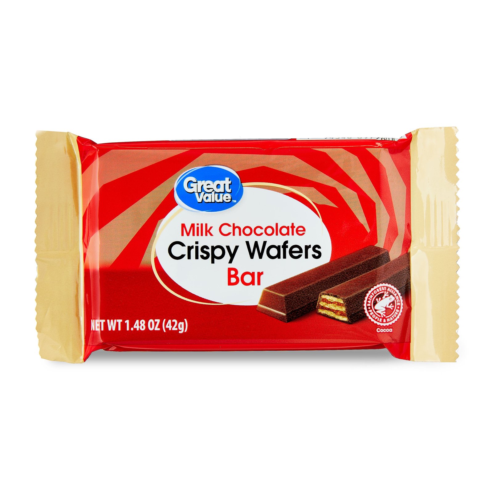 Milk Chocolate Crispy Wafers Bar