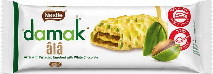 Nestle Damak Ala White Wafer Pistachio 30g