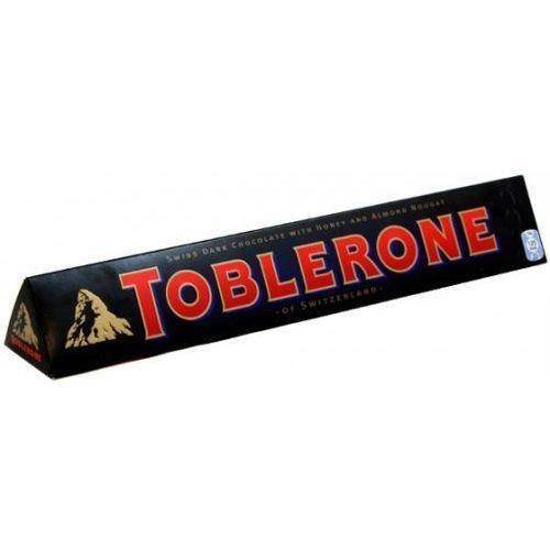 Toblerone dark chocolate & honey & almond nougat 