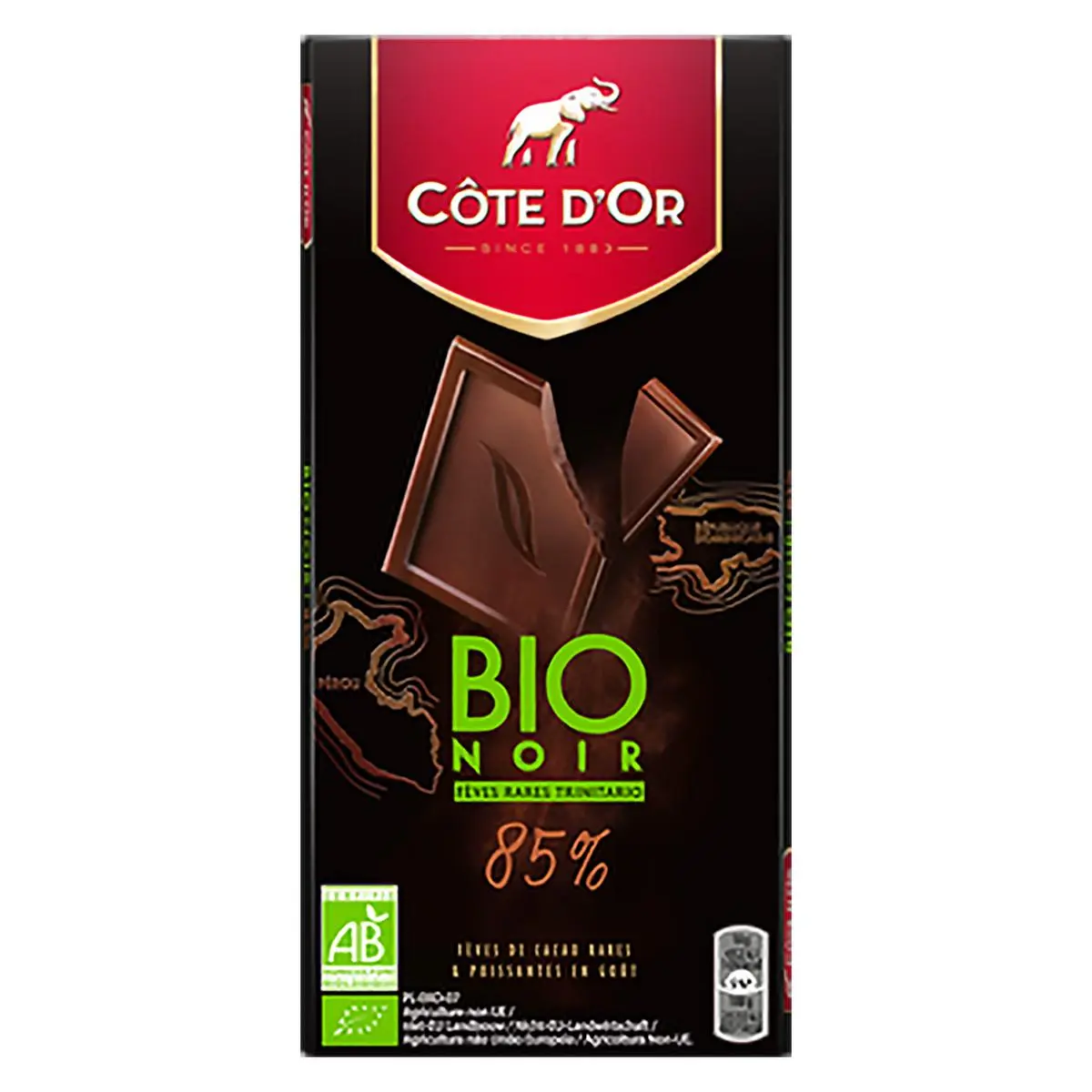 cote dor bio noir 85% 90g