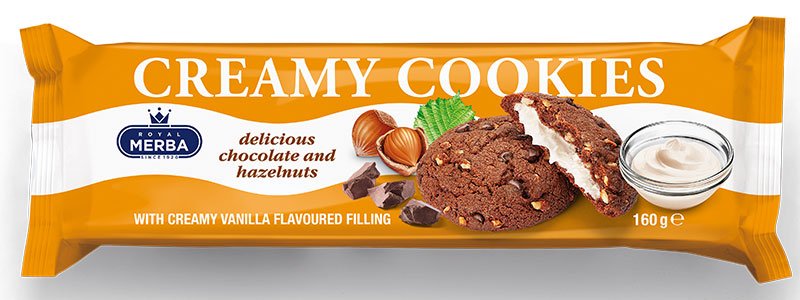 Merba Creamy Cookies 16g