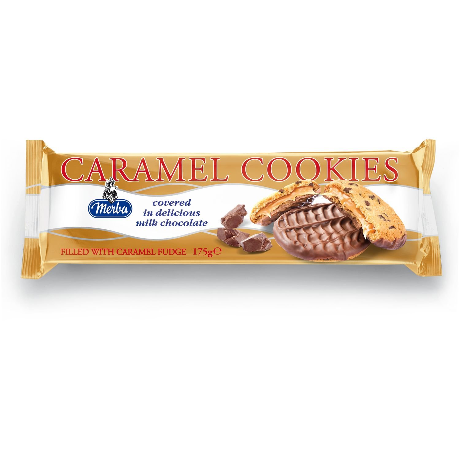 Merba Caramel Cookies 175g
