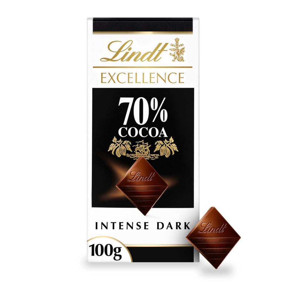 Lindt excellence 70% cocoa 100g