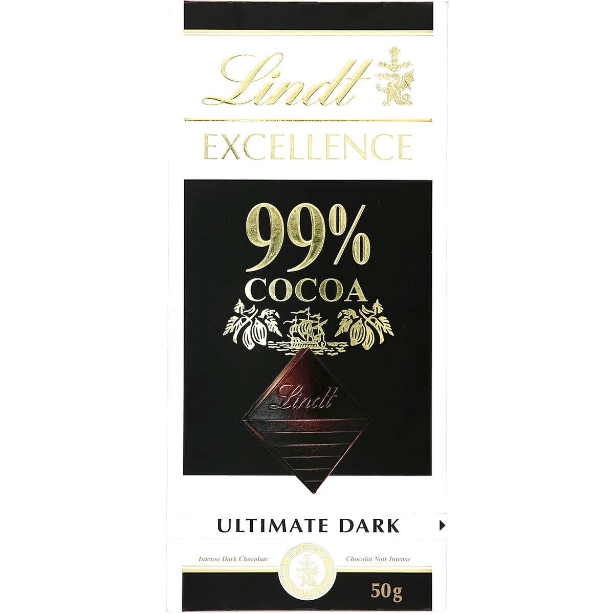 Lindt excellence 99%cacao 50g