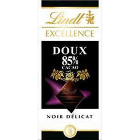 Lindt excellence doux 85% cacao 100g