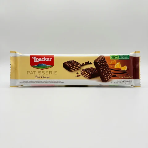 Loacker patisserie noir orange 100g
