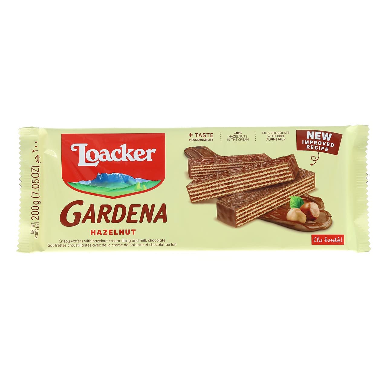 Loacker gardena hazelnut 200g