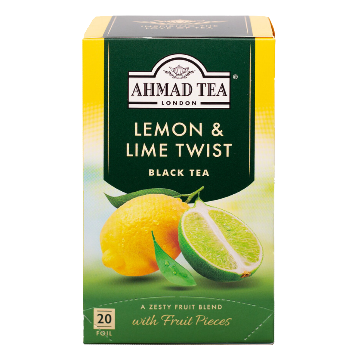 ahmad tea lemon & lime twist 40g