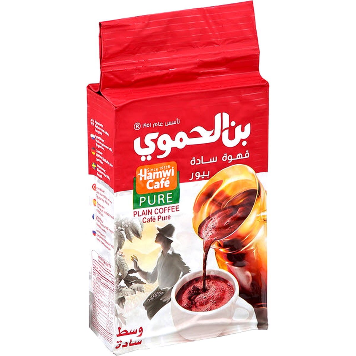 بن الحموي قهوة سادة بيور 180ل