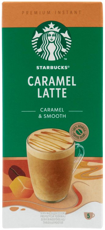 starbucks caramel latte 115g