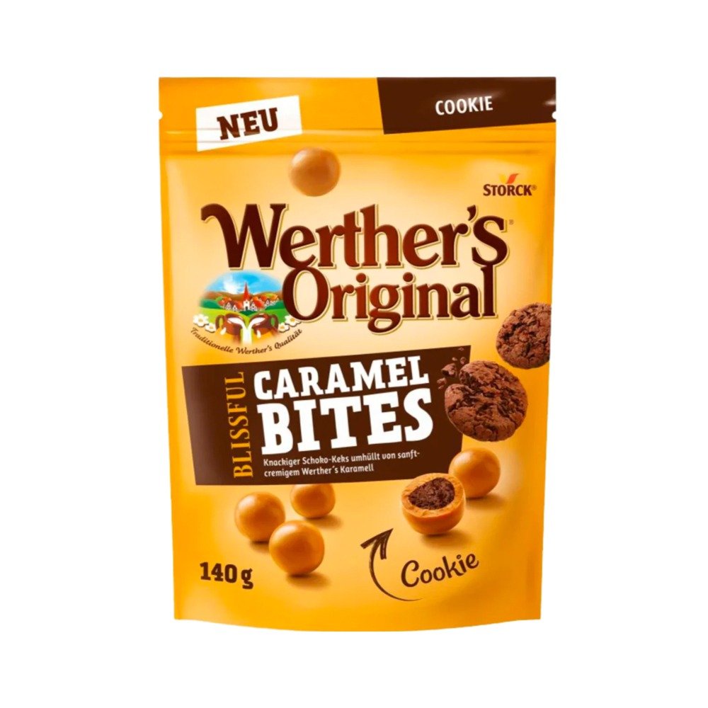 Storck Werther's Original Caramel Bites Cookie 140g