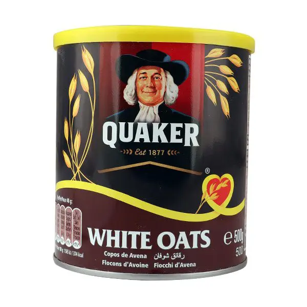 quaker white oats 500g