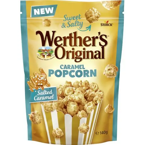 Werthers Original Popcorn Salted Caramel 140g 