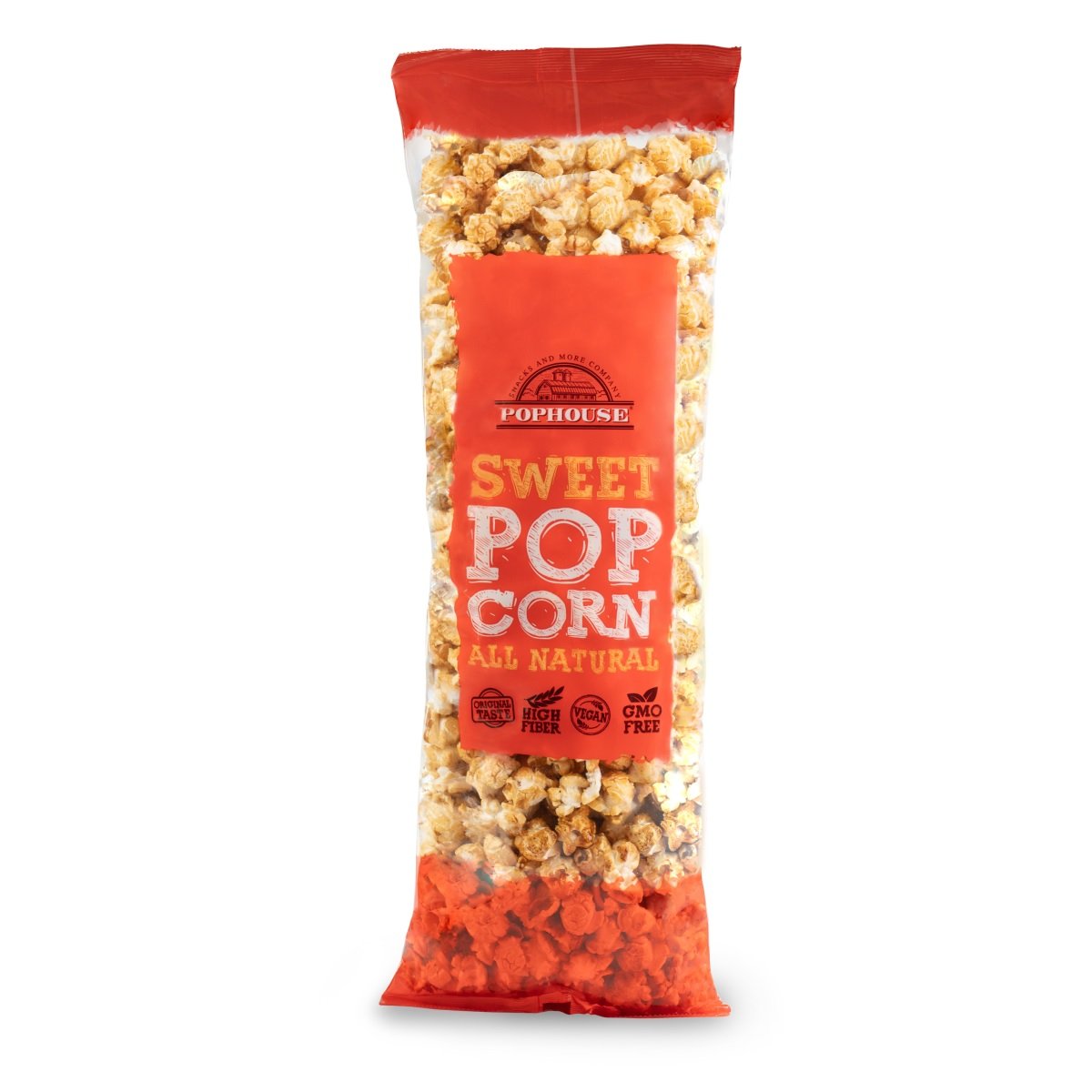 pophouse sweet pop corn all natural 300g