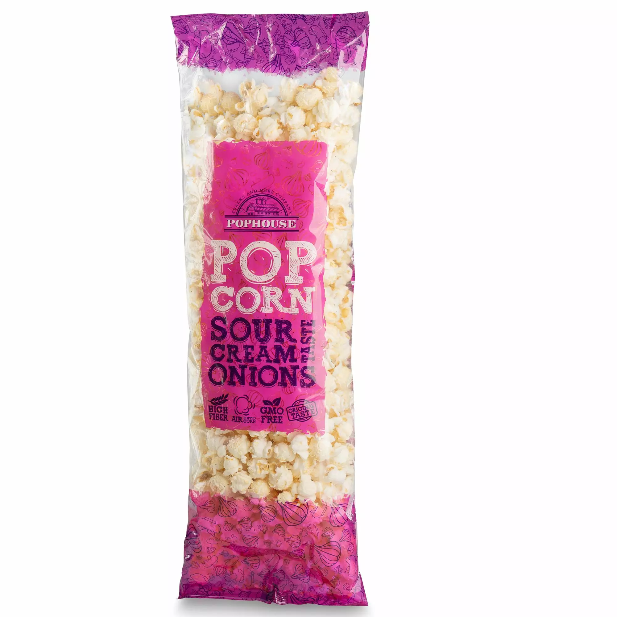 pophouse pop corn sour cream onions 150g 