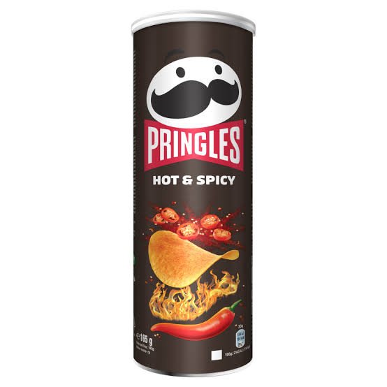 Pringles hot & spicy 165g