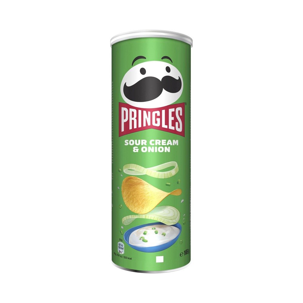 Pringles sour cream & onion 165g